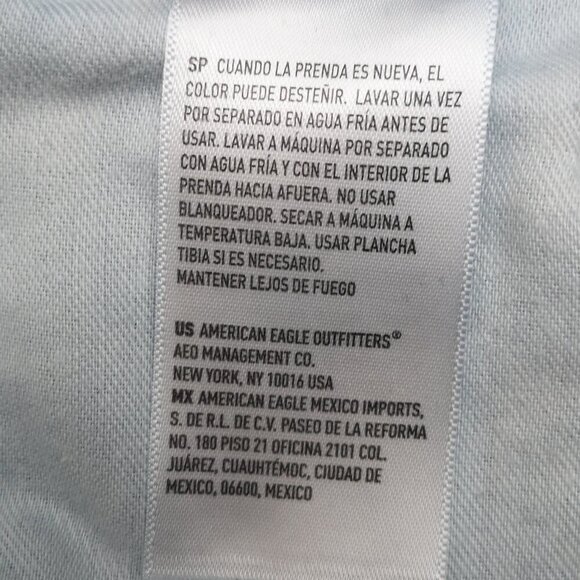 American Eagle Flex Men's Size 40/30 Medium Wash Zipper & Button Closure Jeans - Picture 4 of 16